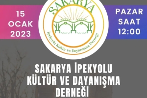 Sakarya İpekyolu Kültür ve Dayanışma Derneği Genel Kurur Duyurusu