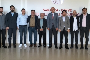 Geyve İlçe Milli Eğitim Müdürümüz Mehmet DOĞAN beyefendiyi ziyaret ettiK.