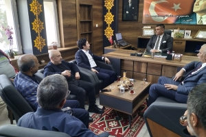 Taraklı İlçe Milli Eğitim müdürümüzü ziyaret ettik.