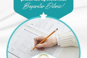 Başkanımızdan Mesaj. Yarın yapılacak olan Liselere Geçiş Sınavına (#LGS) girecek tüm öğrencilerimize yürekten başarılar diliyorum.