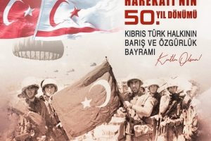 Kıbrıs Barış Harekatı’nın 50. Yıl Dönümü