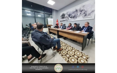 Sakarya İpekyolu Kültür ve Dayanışma Derneği Nisan Ayı Yönetim Kurulu Toplantısını iştirak ettik.