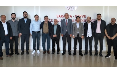 Geyve İlçe Milli Eğitim Müdürümüz Mehmet DOĞAN beyefendiyi ziyaret ettiK.