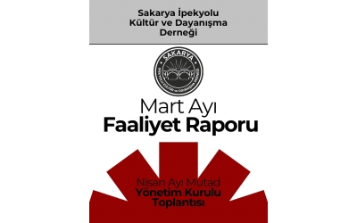 Mart Ayı Faaliyet Raporu