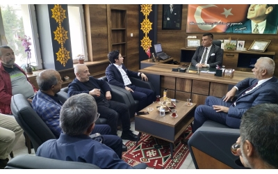 Taraklı İlçe Milli Eğitim müdürümüzü ziyaret ettik.