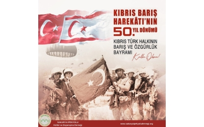 Kıbrıs Barış Harekatı’nın 50. Yıl Dönümü