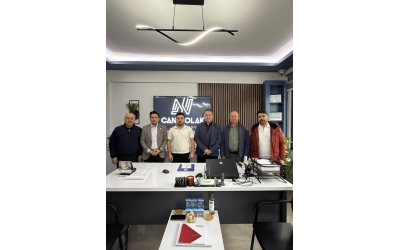 Dernek Başkanımız Fatih Eren, Yönetim Kurulu üyelerimiz Alaaddin Şengül, İlhami Yaman, İsmail İşbilir ile birlikte, Can Çolak Mühendislik firma sahibi Enes Can Çolak’ı ziyaret ettik. 