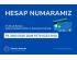 Banka Hesap Numarası