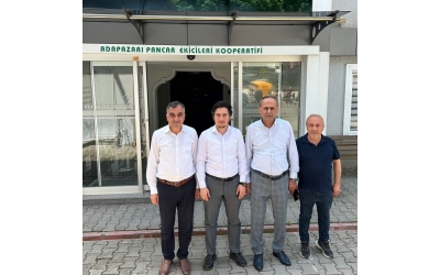 Yüksek İstişare Kurulu Üyemiz, Adapazarı Pancar Ekiciler Kooperatifi (A.P.E.K) Yönetim Kurulu Başkanı, Kıymetli Sabahattin KARASAKAL başkanımızı ziyaret ettik.