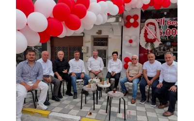 Yönetim Kurulu Üyemiz Mehmet Ali TURAN ve Ailesinin işyeri açılışına katıldık...