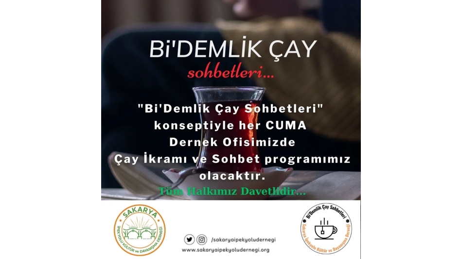 Bi\\\'Demlik Çay sohbetleri