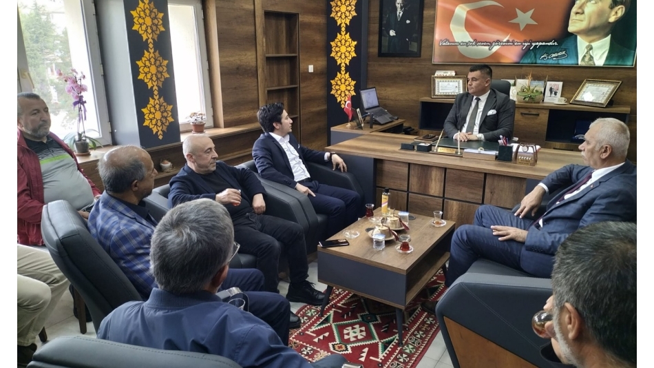 Taraklı İlçe Milli Eğitim müdürümüzü ziyaret ettik.